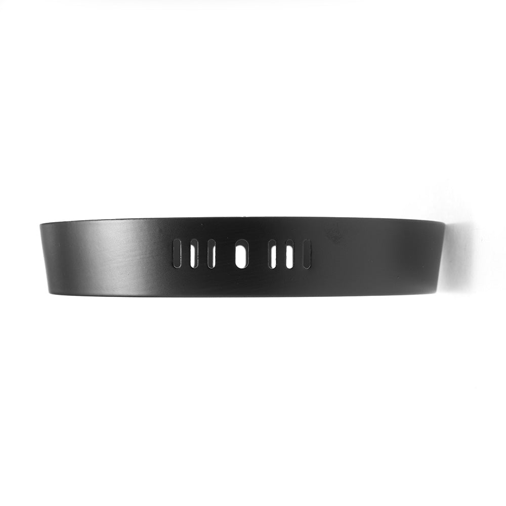 PANEL LED REDONDO NEGRO PARA SOBREPONER, 12W, 650LM