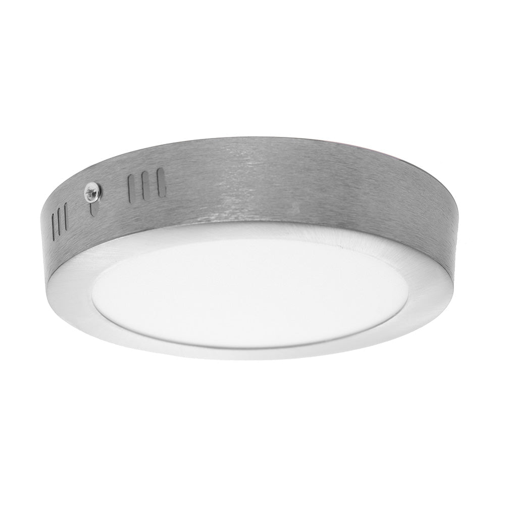 PANEL LED REDONDO SATÍN PARA SOBREPONER, 12W, 840LM