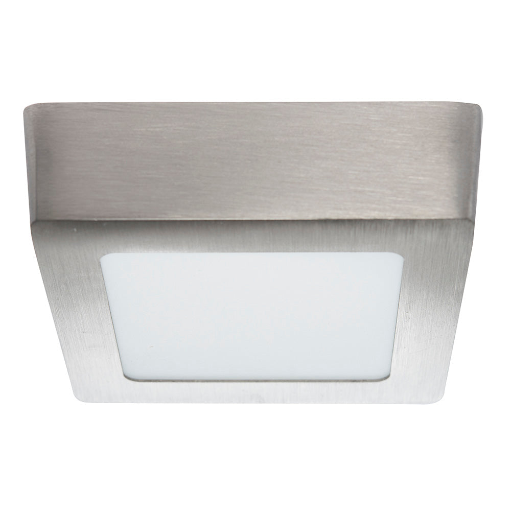 PANEL LED CUADRADO SATÍN PARA SOBREPONER, 6W, 420LM