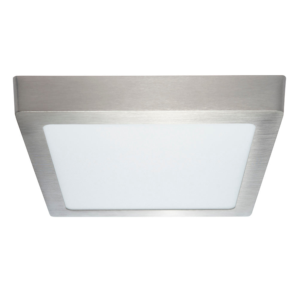 PANEL LED CUADRADO SATÍN PARA SOBREPONER, 18W, 1260LM