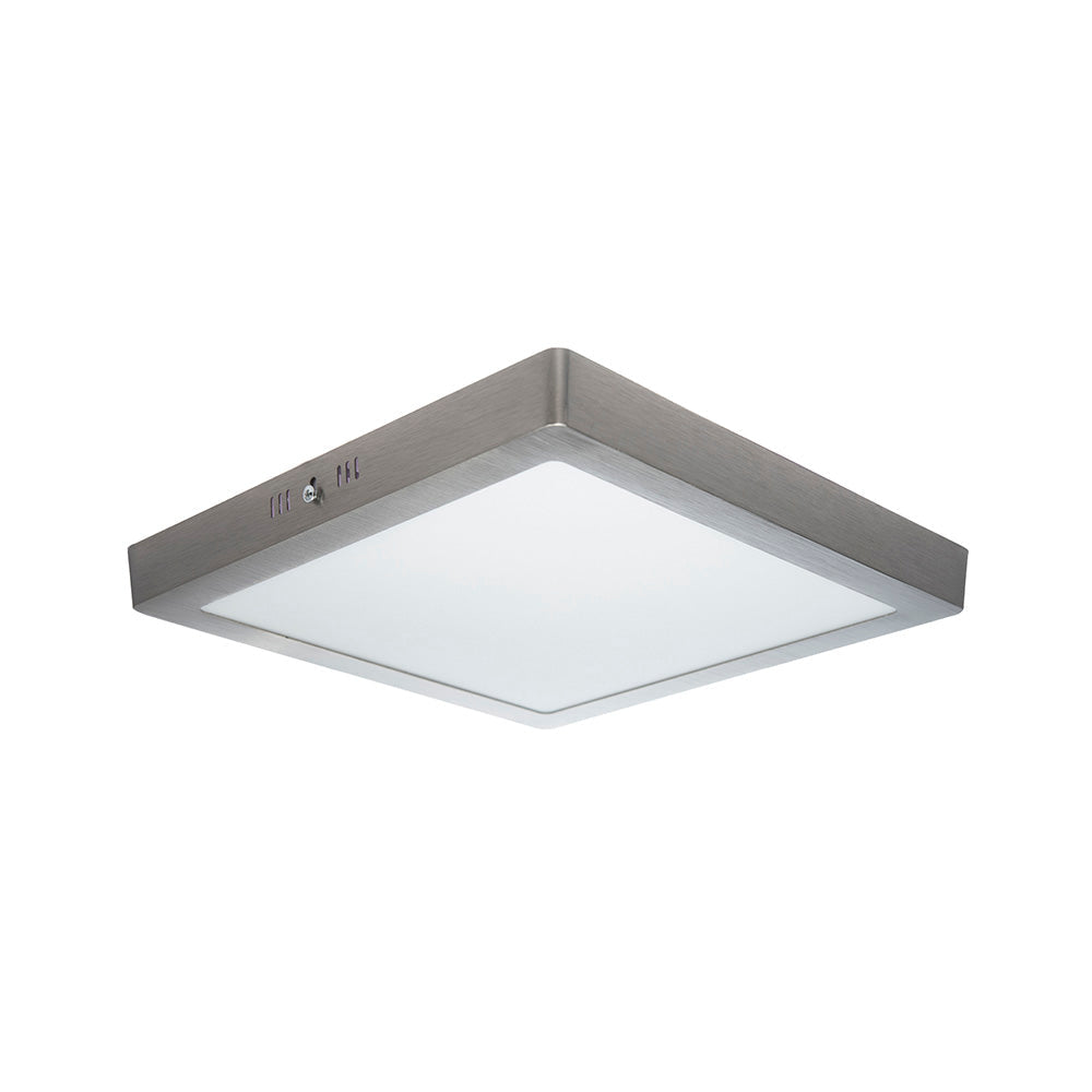PANEL LED CUADRADO SATÍN PARA SOBREPONER, 24W, 1689LM