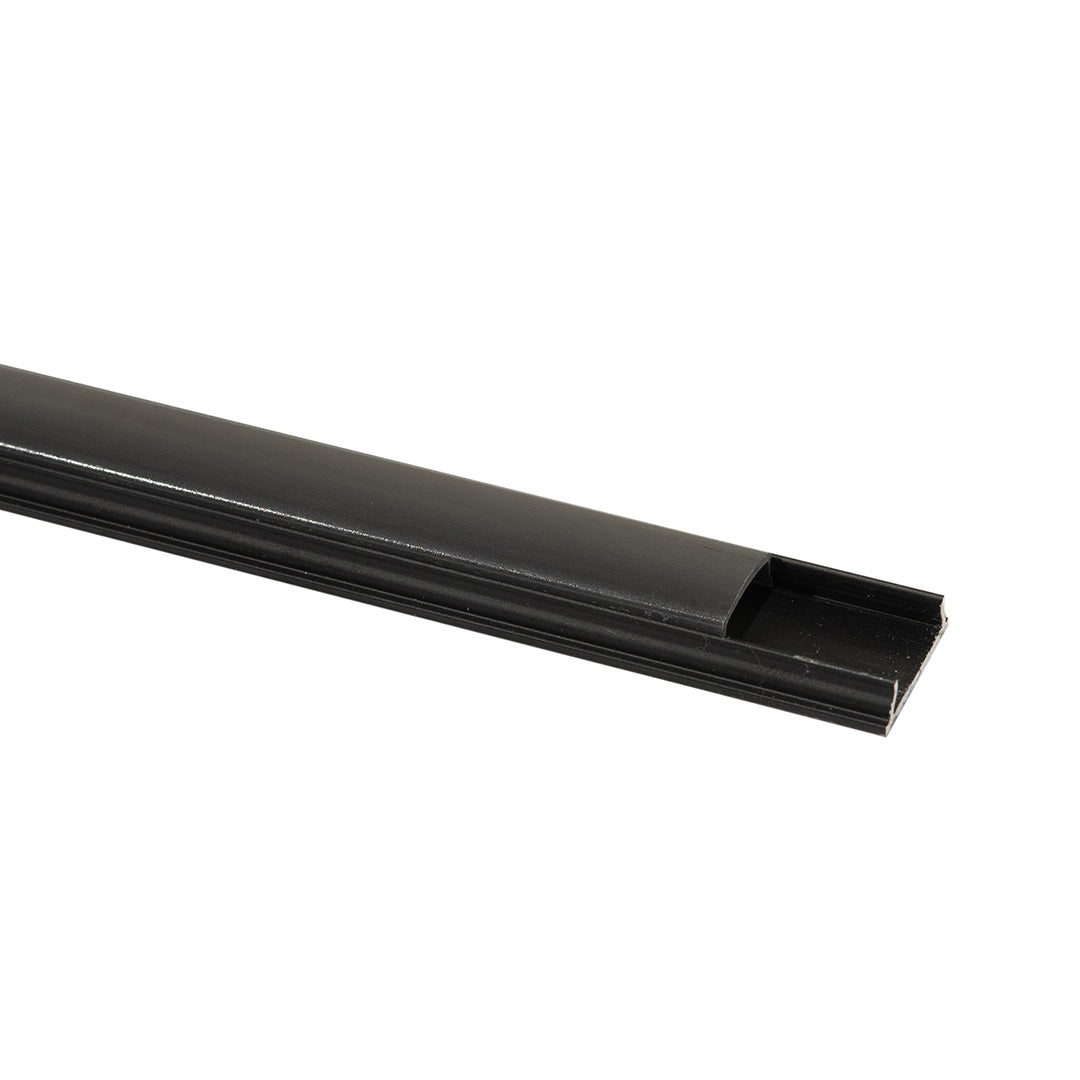 PERFIL ALUMINIO FLEXIBLE NEGRO PARA TIRA LED, 3M, IP44