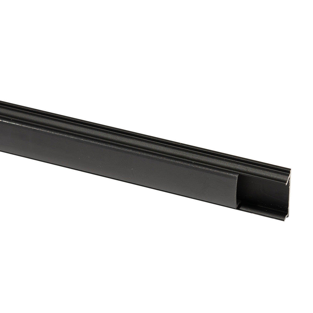 PERFIL ALUMINIO FLEXIBLE NEGRO PARA TIRA LED, 3M, IP44