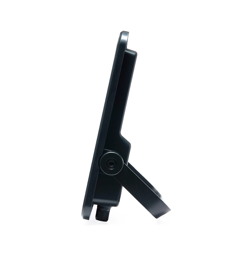 REFLECTOR CON PANEL SOLAR OBSIDIAN, 100W, LUZ FRÍA, 1500LM