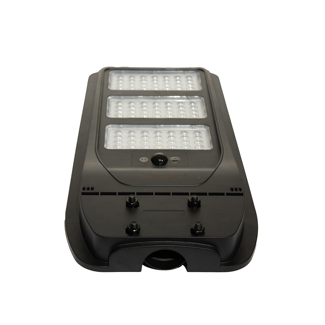 LUMINARIA EXTERIOR CON PANEL SOLAR ALL IN ONE, 100W, LUZ FRÍA
