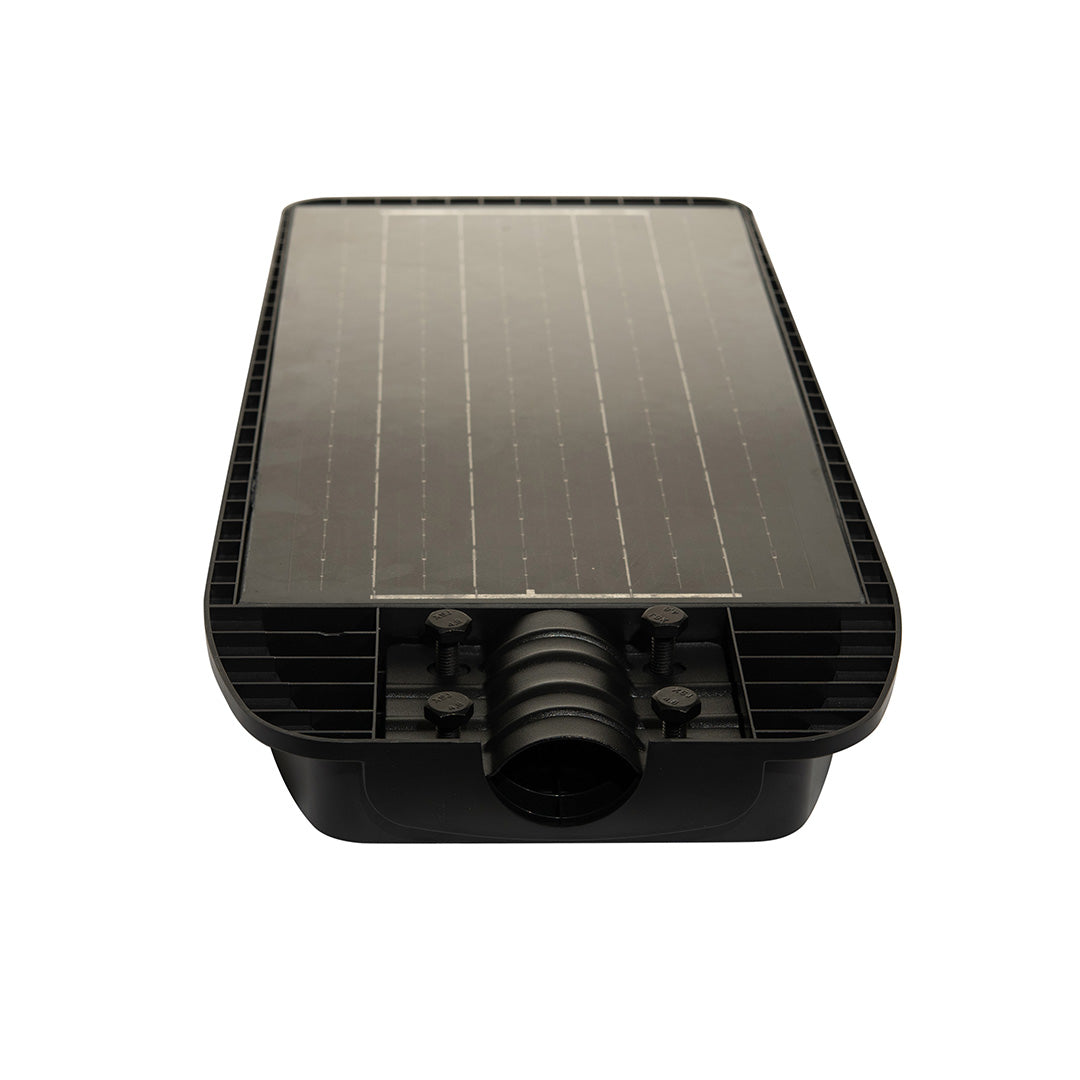 LUMINARIA EXTERIOR CON PANEL SOLAR ALL IN ONE, 100W, LUZ FRÍA