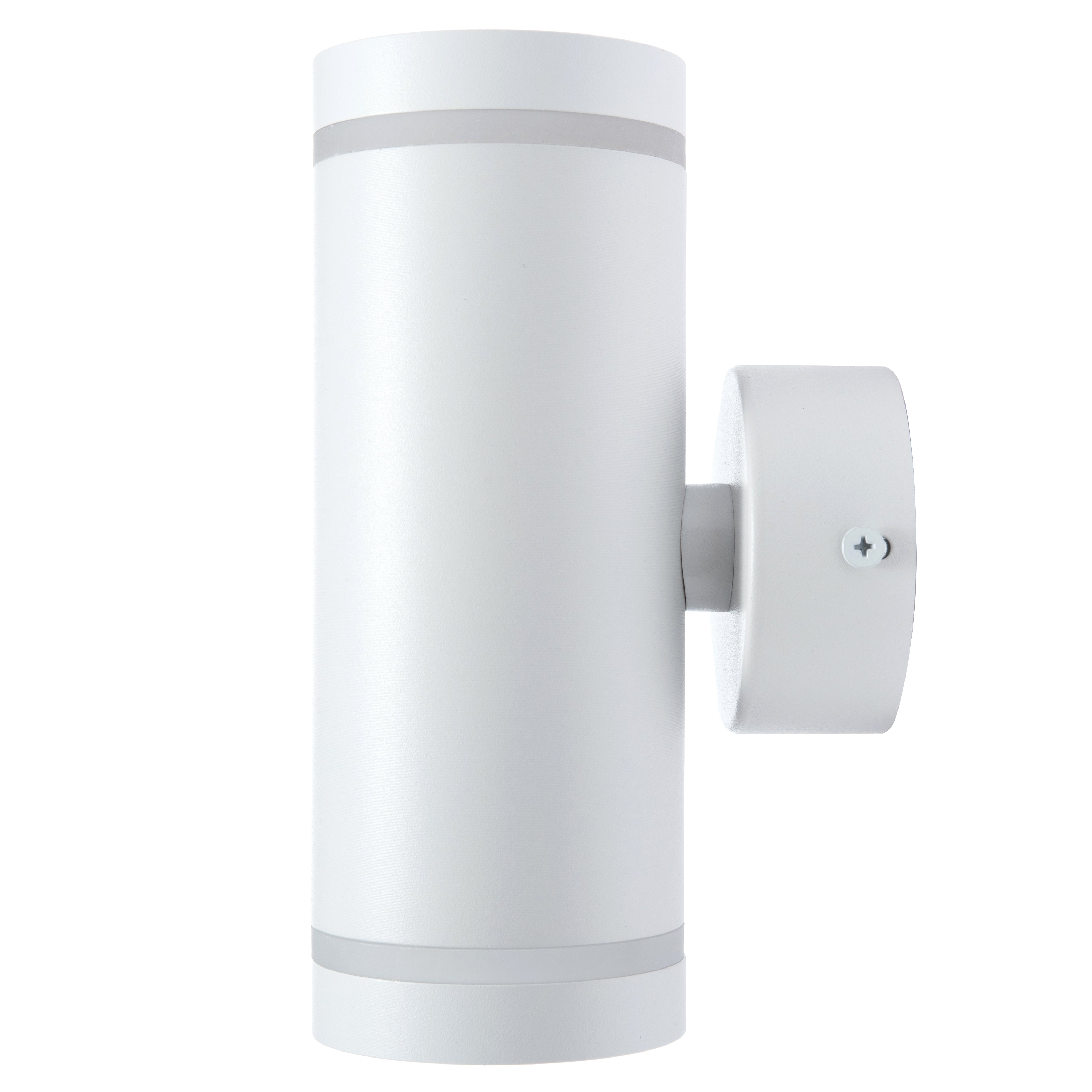 ARBOTANTE PARA PARED REFLEX 2 BLANCO 6.5W, BASE GU10(x2) INT