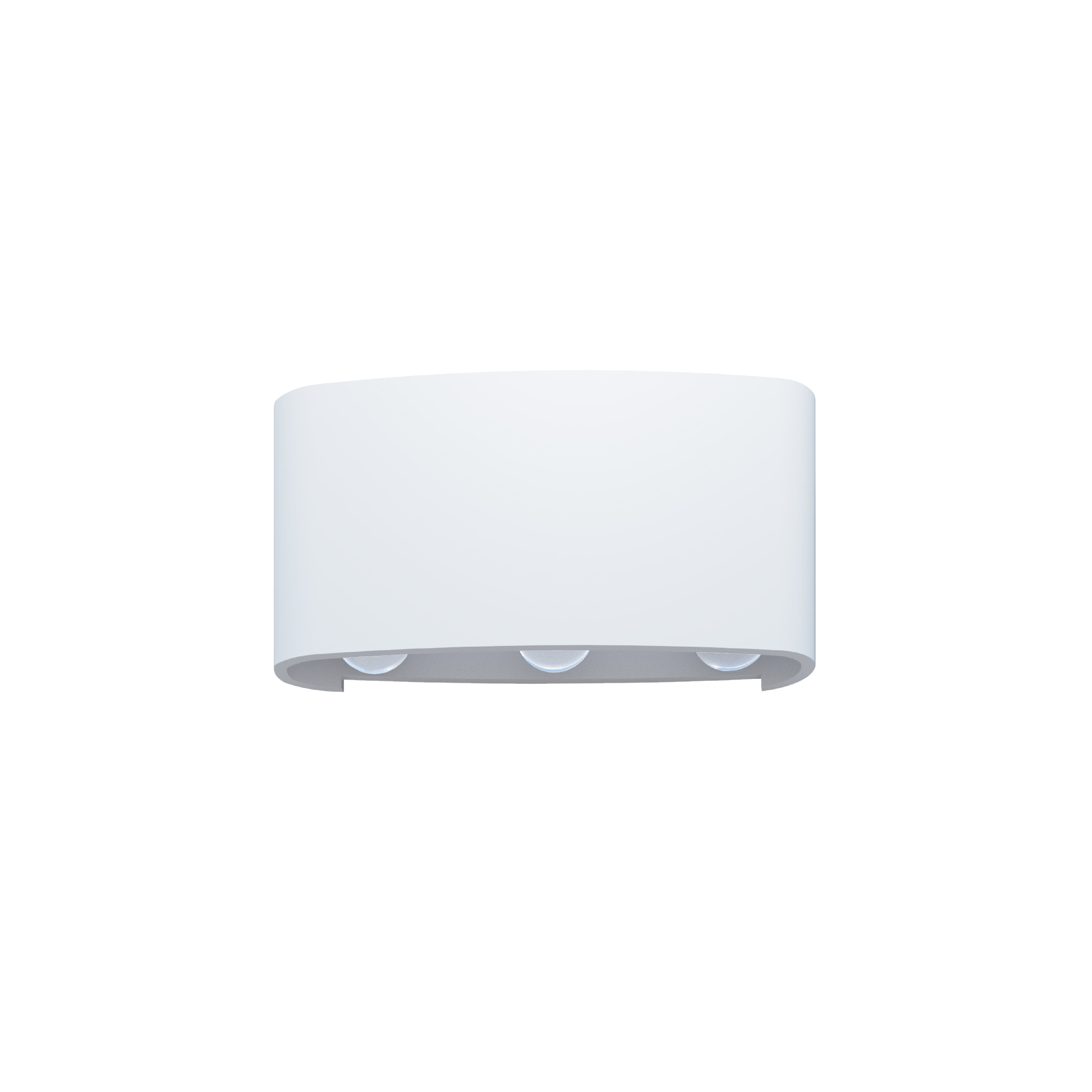 LÁMPARA ARBOTANTE 3 LIGHT BLANCO, 6W, LUZ CÁLIDA, EXTERIOR
