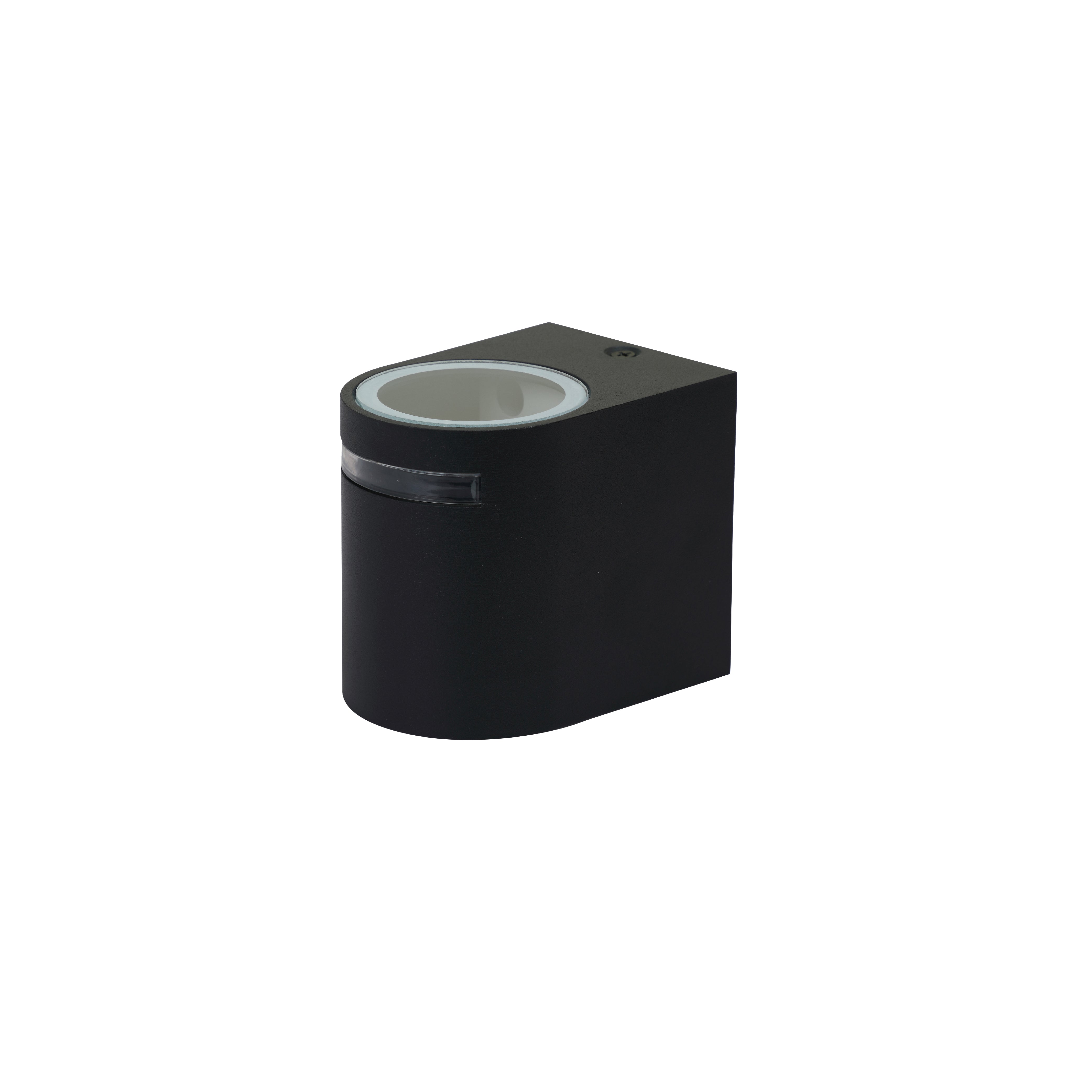 LÁMPARA ARBOTANTE R NEGRO , BASE GU10, 6.5 W, EXTERIOR