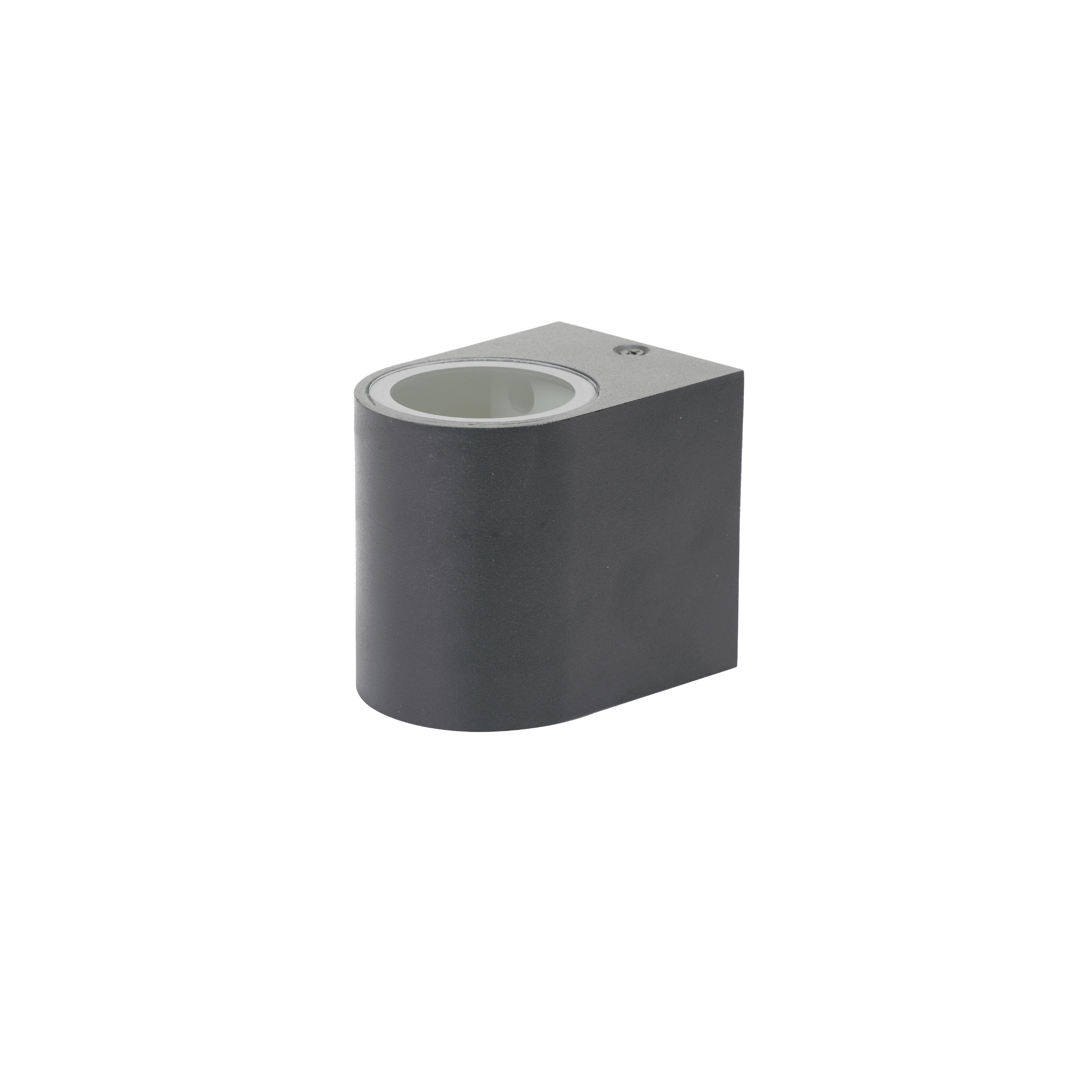 LÁMPARA ARBOTANTE S GRIS, BASE GU10, 6.5 W, EXTERIOR