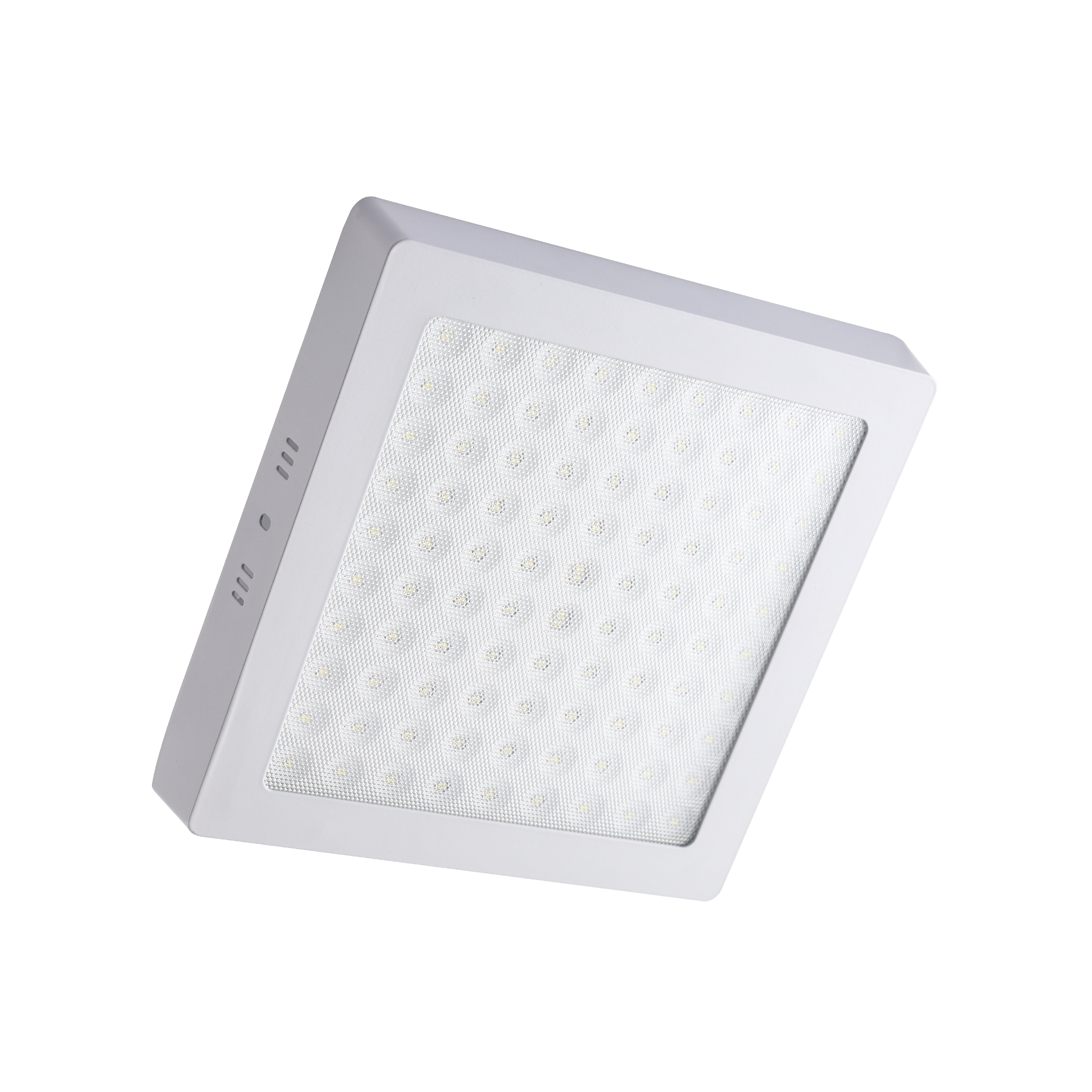 LÁMPARA PANEL ÓPTICO CUADRADO PARA SOBREPONER, 24W, LUZ FRÍA