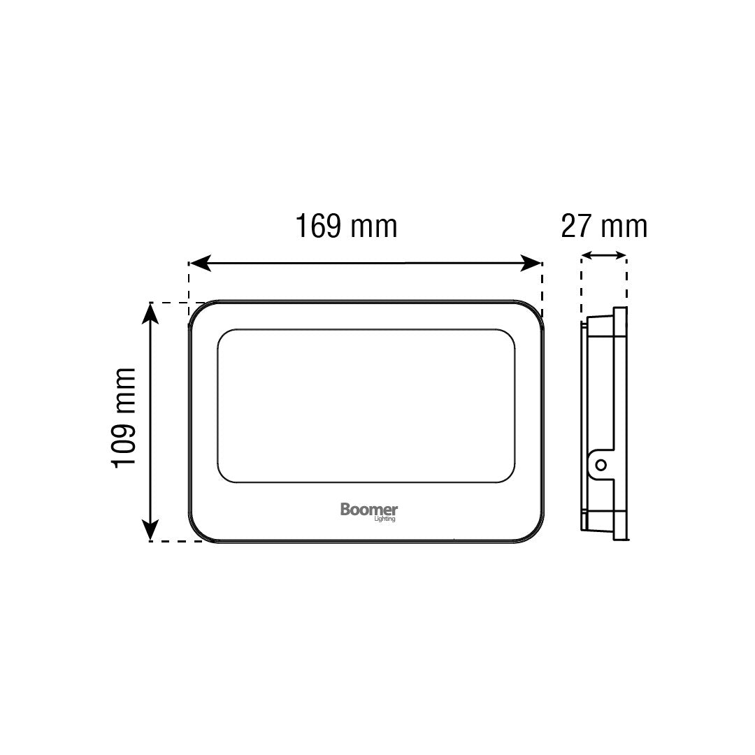 REFLECTOR LED HALLEY GRIS EXTERIOR 30W COLOR LUZ AJUSTABLE