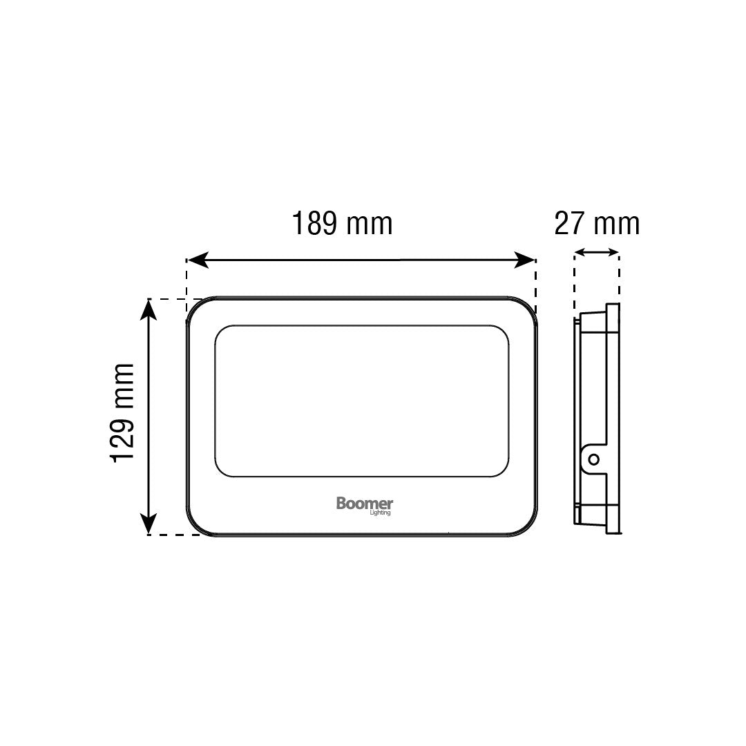 REFLECTOR LED HALLEY GRIS EXTERIOR 50W COLOR LUZ AJUSTABLE