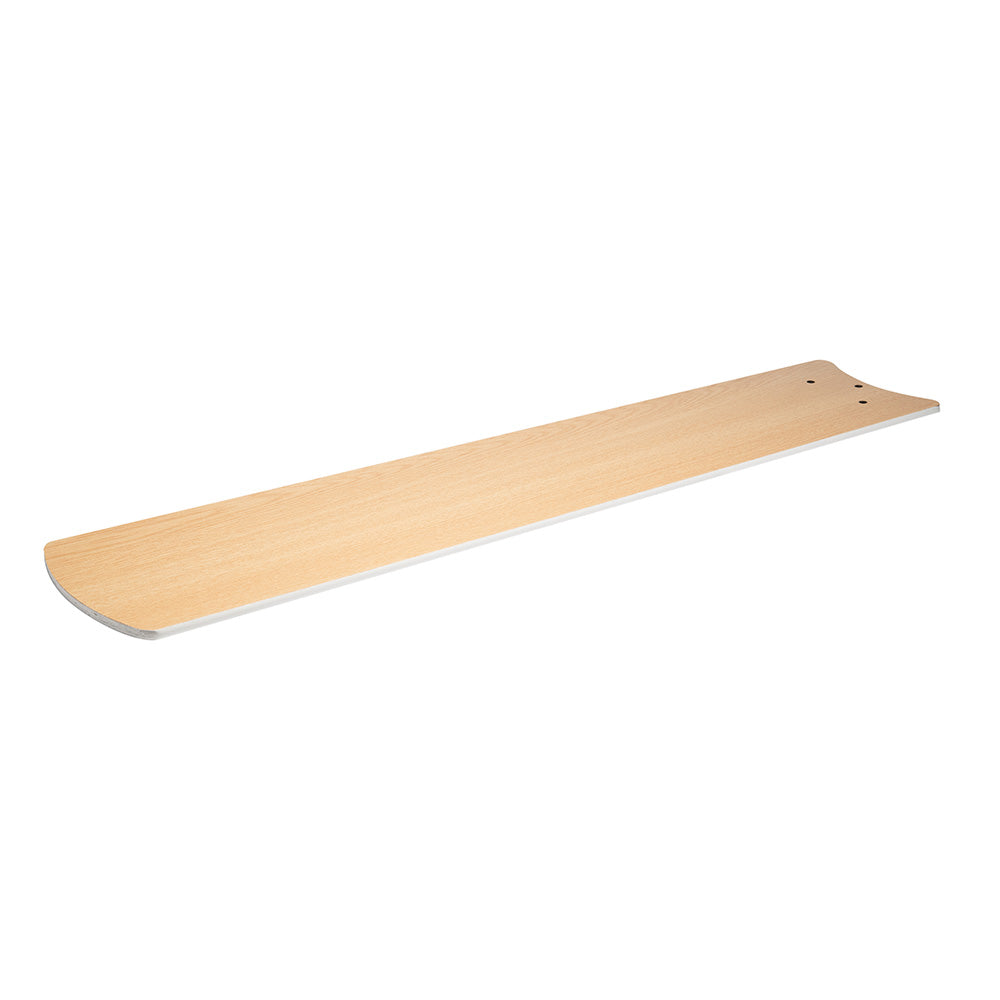 Aspas MDF reversibles color blanco y madera para ventilador Astana 52 in