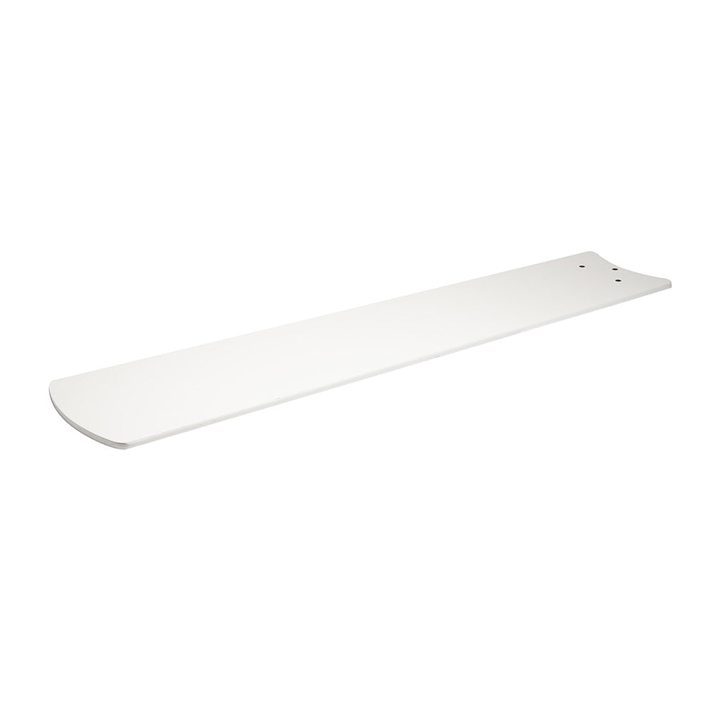 Aspas MDF reversibles color blanco y madera para ventilador Astana 52 in