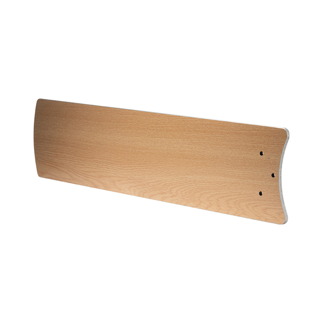 Aspas MDF reversibles color plata y madera para ventilador Astana 52 in