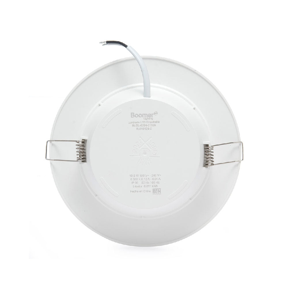 Empotrable LED Blanco Zeus de 10W Luz Fría 6500K para Interiores