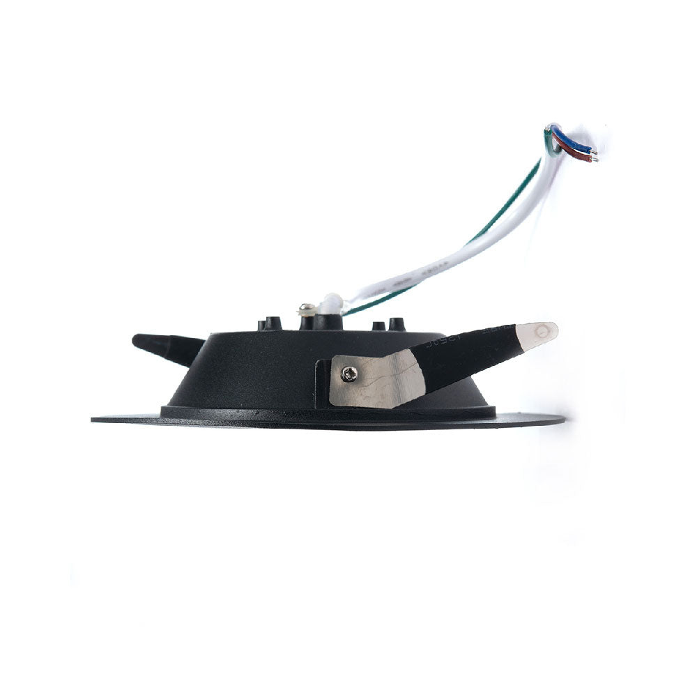EMPOTRABLE 12W NEGRO, LUZ DE DÍA, PARA BOTE INTEGRAL, 1320LM