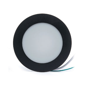 EMPOTRABLE 16W NEGRO, LUZ NEUTRA, PARA BOTE INTEGRAL,1760LM