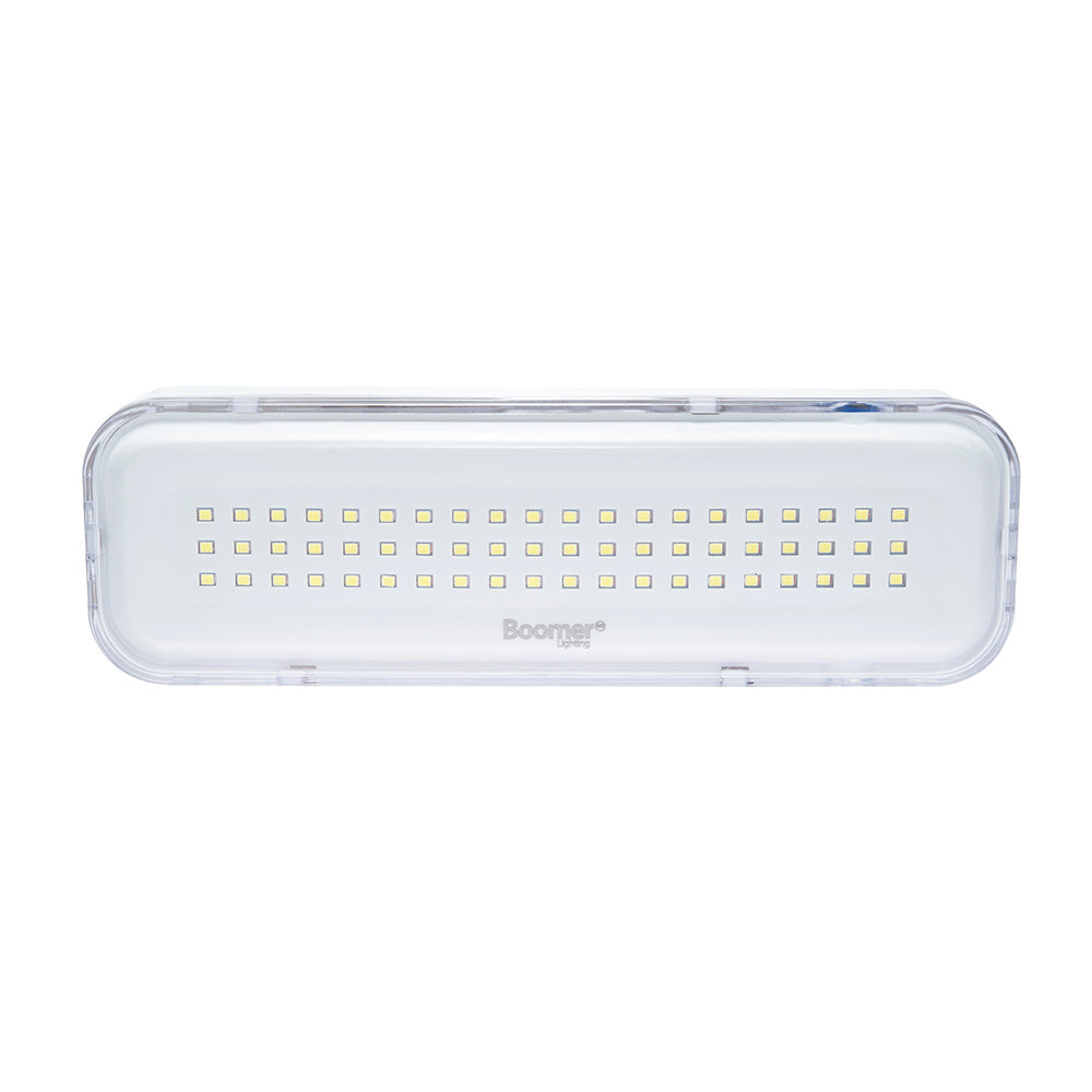 LÁMPARA DE EMERGENCIA, 5W, RECARGABLE, INTERIOR, 200LM