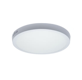 LÁMPARA PANEL LED REDONDO PARA SOBREPONER, 24W, LUZ FRÍA