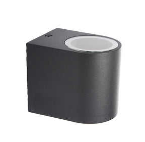 LÁMPARA ARBOTANTE PARA PARED S NEGRO, BASE GU10, 6.5W, EXT