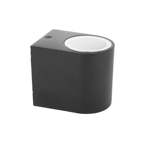LÁMPARA ARBOTANTE PARA PARED S NEGRO, BASE GU10, 6.5W, EXT