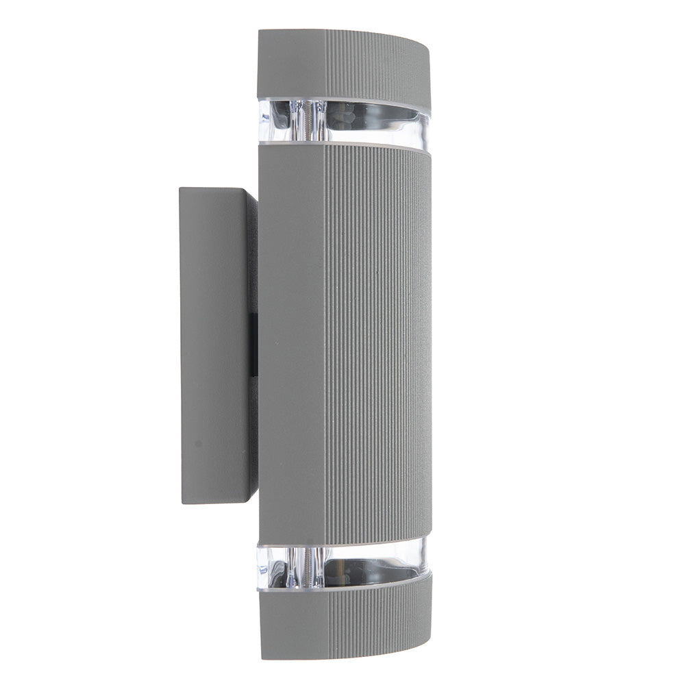 LÁMPARA ARBOTANTE WW GRIS, BASE GU10, 13 W, EXTERIOR