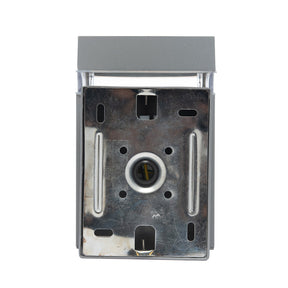 LÁMPARA ARBOTANTE W GRIS, BASE GU10, 6.5 W, EXTERIOR