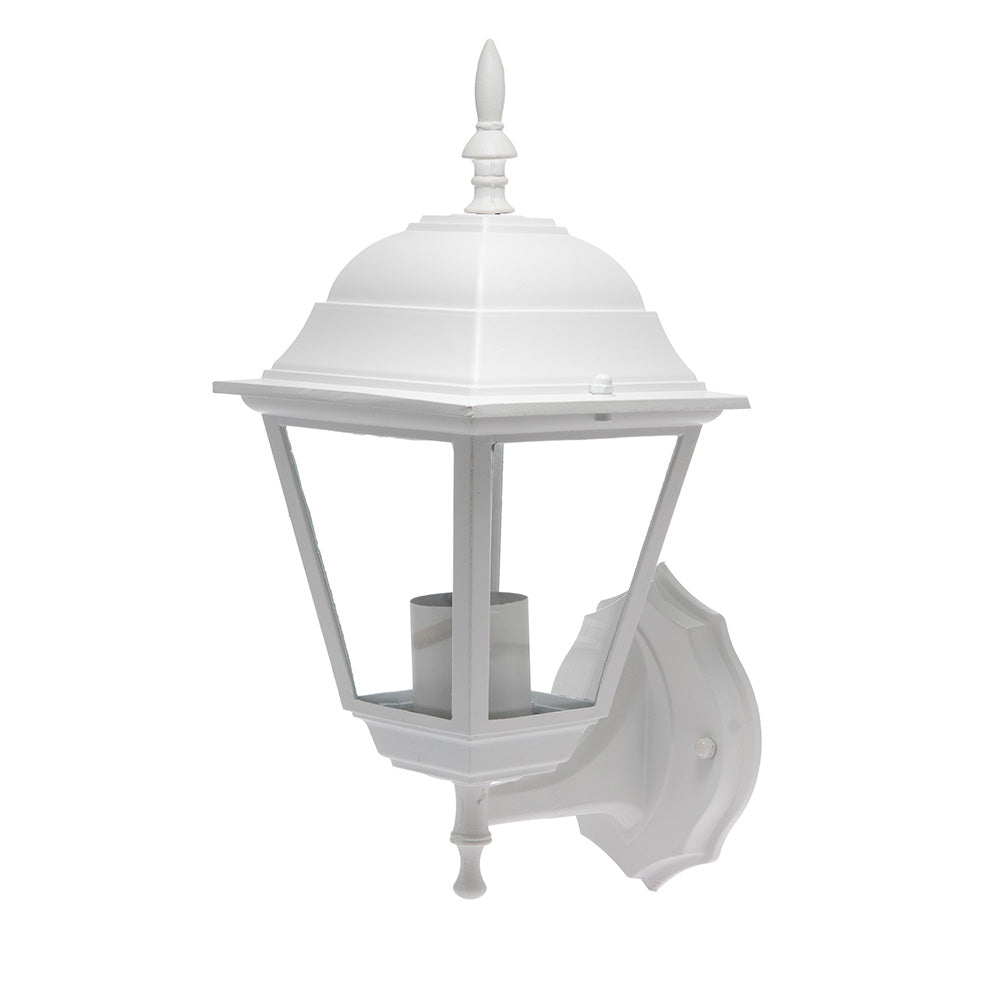 FAROL DECORATIVO PARA PARED LONDON BLANCO, 15W, BASE E27