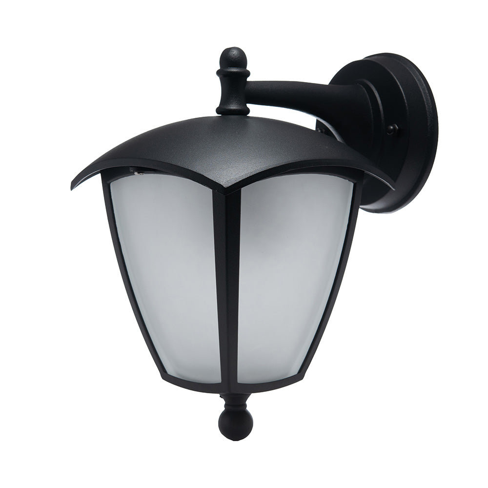 FAROL DECORATIVO PARA PARED MILAN NEGRO, 15W, BASE E27