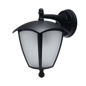 FAROL DECORATIVO PARA PARED MILAN NEGRO, 15W, BASE E27