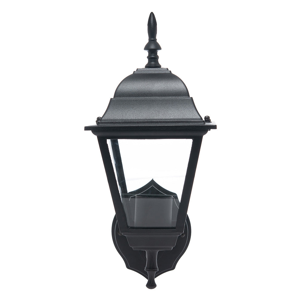 FAROL DECORATIVO PARA PARED LONDON NEGRO, 15W, BASE E27