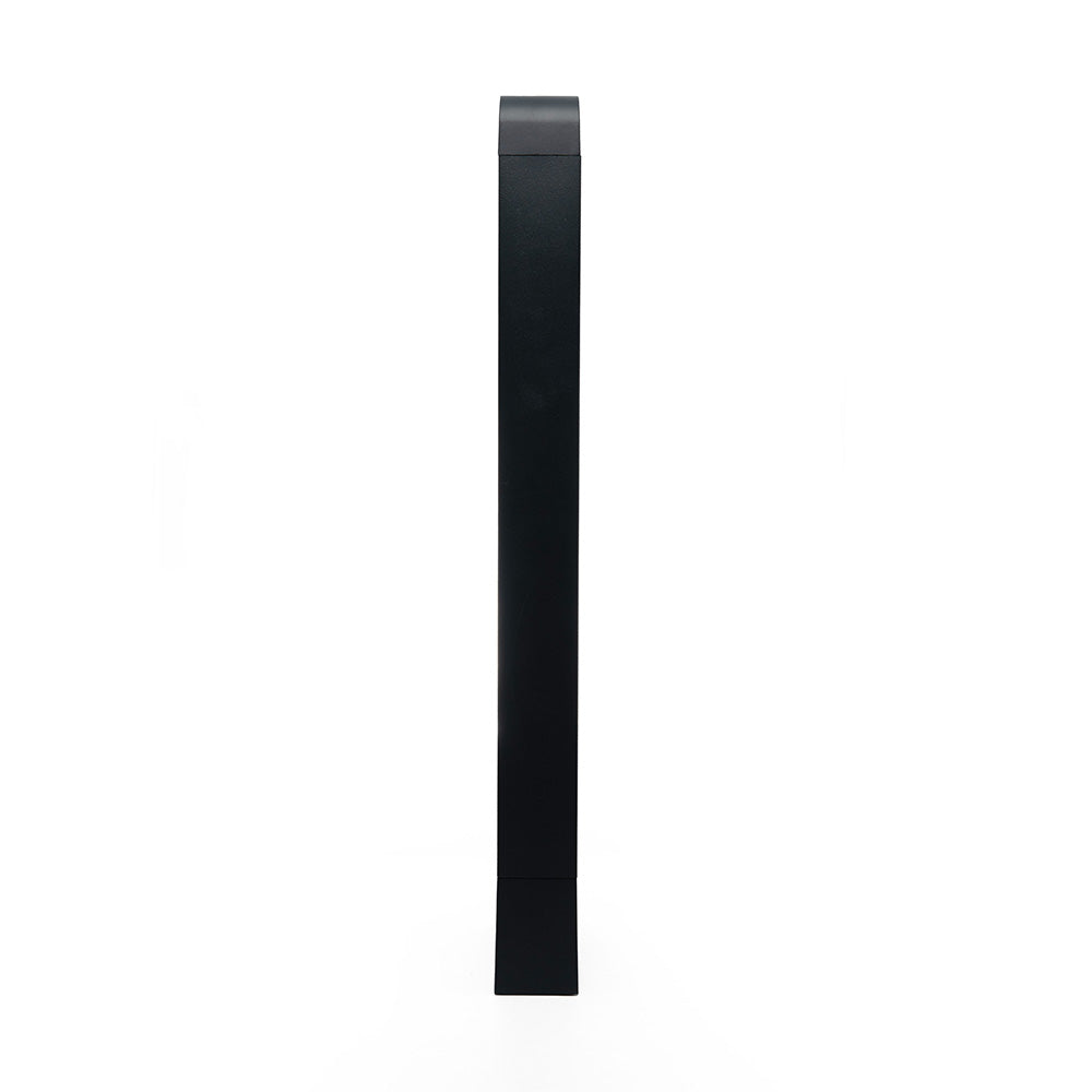 LÁMPARA BOLARDO DUBAI DOOR, 7W, LUZ CÁLIDA, EXTERIOR