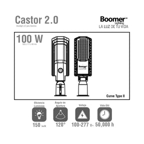 Streetlight Exterior Castor 2.0 100 W