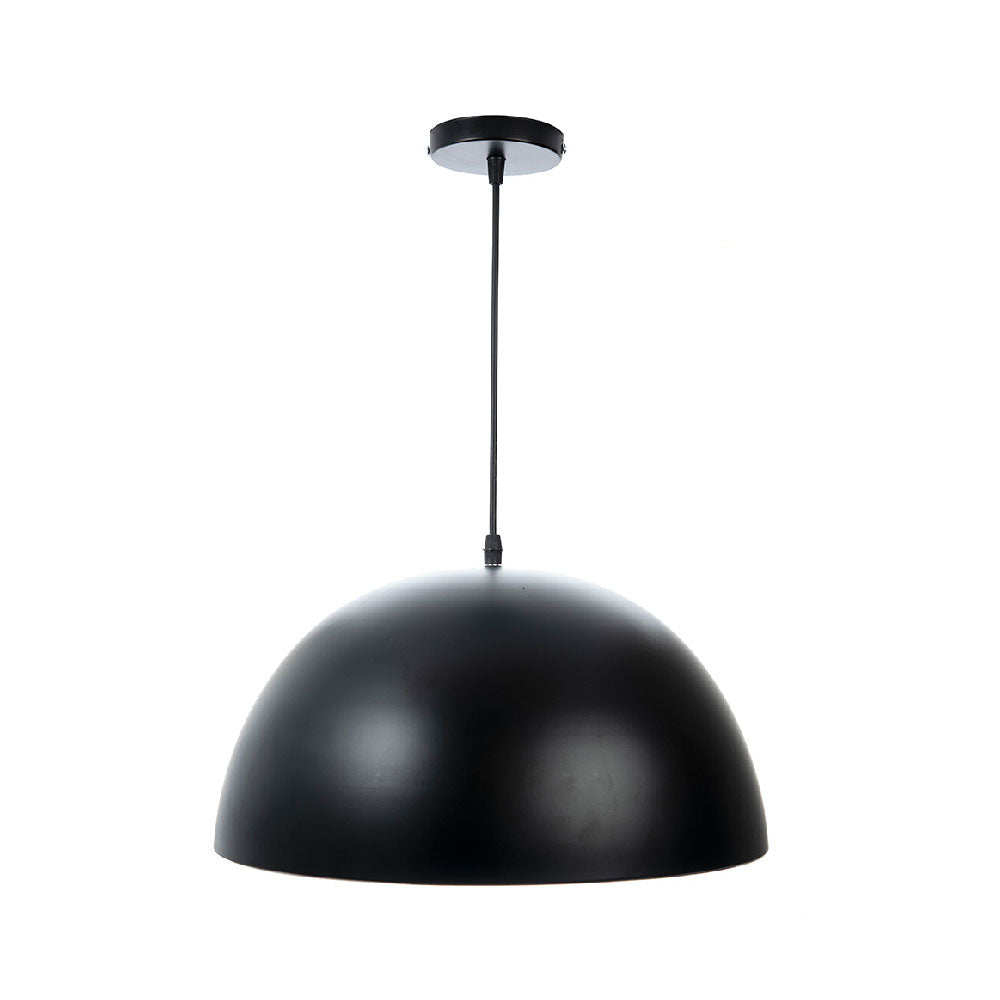 LÁMPARA COLGANTE MASSIMA NEGRO, 15 W, BASE E27, INTERIOR, AL