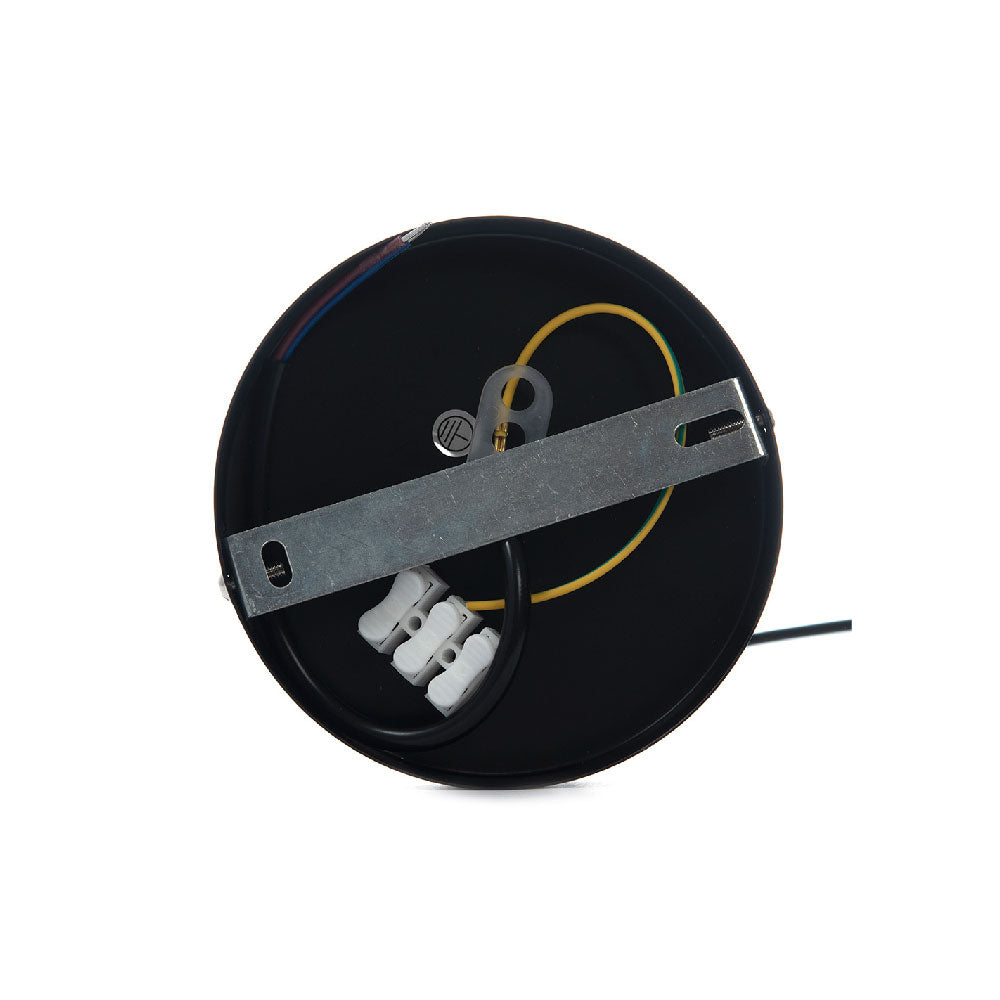 LÁMPARA COLGANTE ROCCO NEGRO, 15 W, BASE E27, INTERIOR, AL
