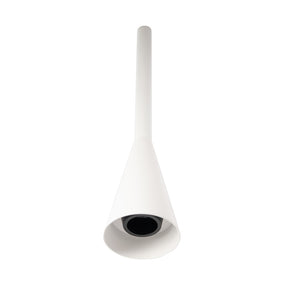 LÁMPARA COLGANTE HS-ESSENCE AYRA BLANCO, 10 W, LUZ CÁLIDA, INTERIOR, AL