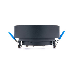 MARCO EMPOTRABLE Y3R3 NEGRO PARA FOCO LED, 6.5W, GU10 Y MR16