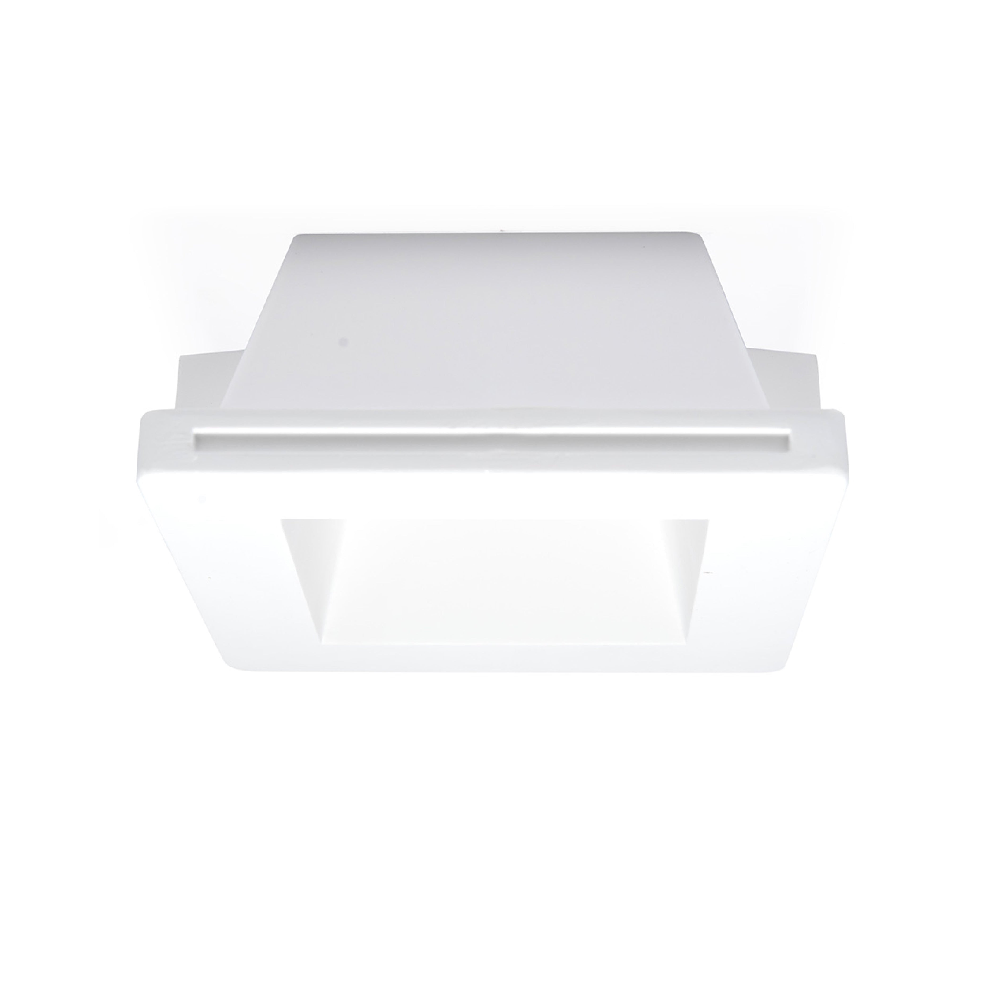 MARCO EMPOTRABLE Y6R6 DE YESO PARA FOCO LED, 8W, BASE MR16