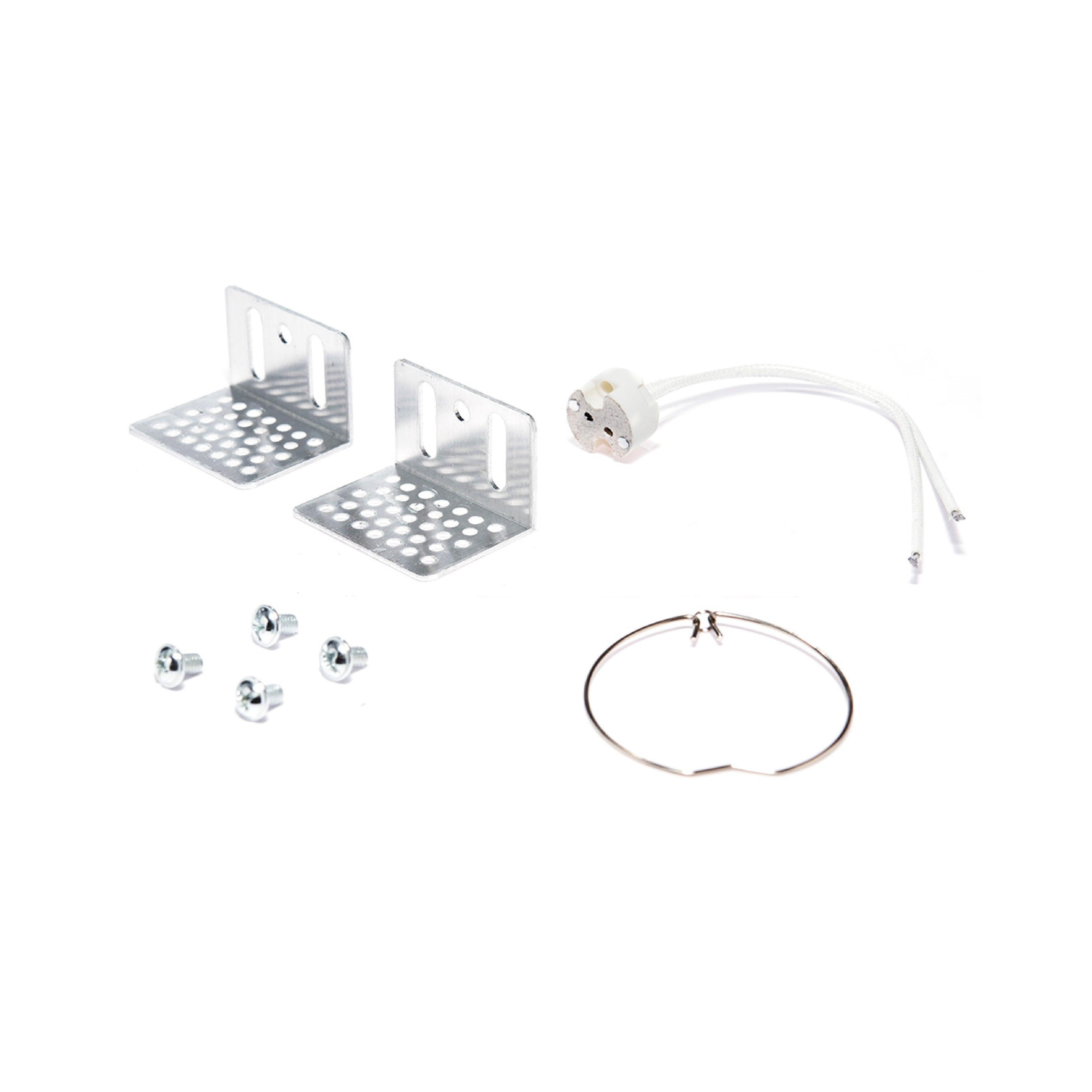 MARCO EMPOTRABLE Y6R6 DE YESO PARA FOCO LED, 8W, BASE MR16