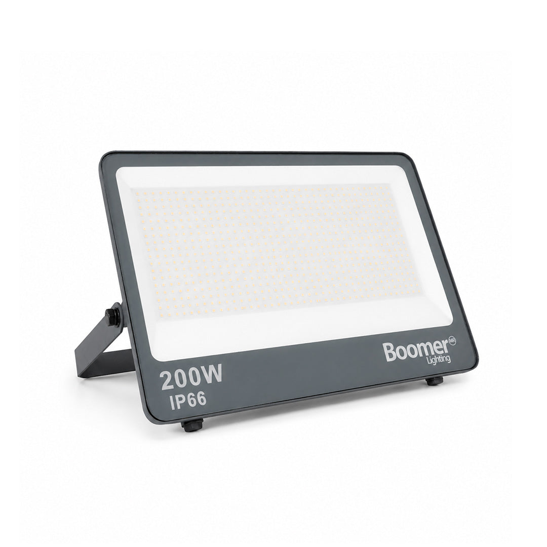 REFLECTOR LED HALLEY GRIS EXTERIOR 200W COLOR LUZ AJUSTABLE