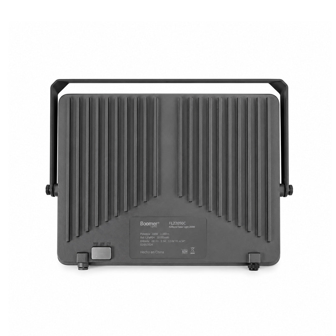 REFLECTOR LED HALLEY GRIS EXTERIOR 200W COLOR LUZ AJUSTABLE