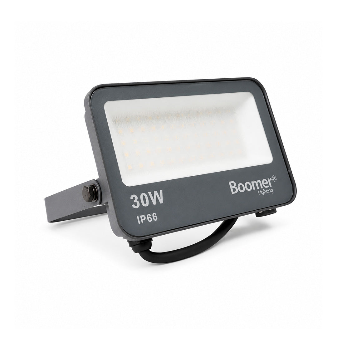REFLECTOR LED HALLEY GRIS EXTERIOR 30W COLOR LUZ AJUSTABLE