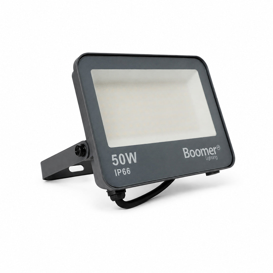 REFLECTOR LED HALLEY GRIS EXTERIOR 50W COLOR LUZ AJUSTABLE