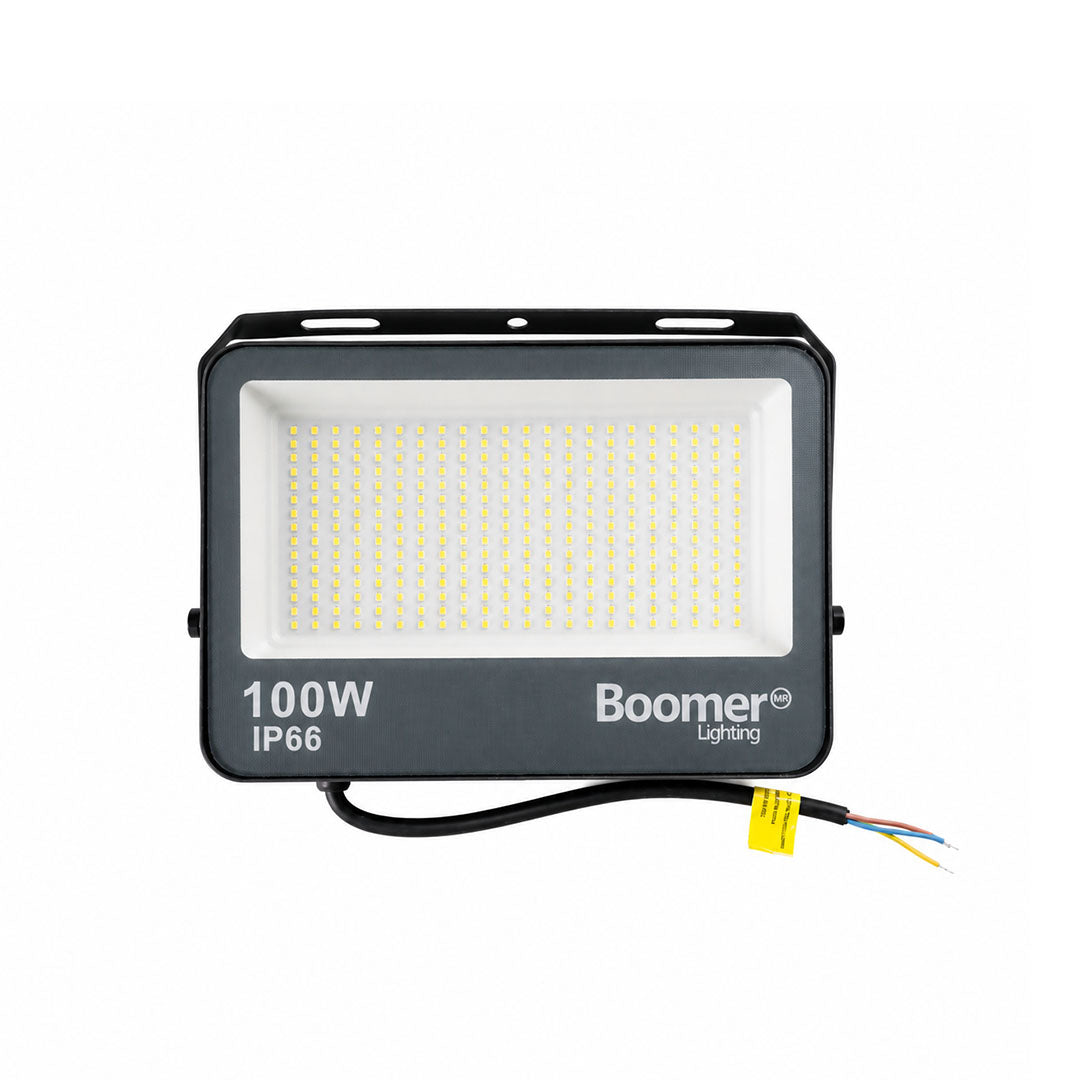 REFLECTOR LED HALLEY GRIS EXTERIOR 100W COLOR LUZ AJUSTABLE
