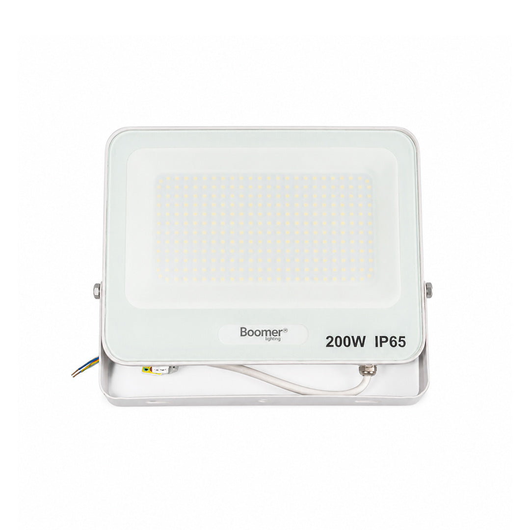 REFLECTOR LED STD BLANCO EXTERIOR 200W LUZ FRÍA