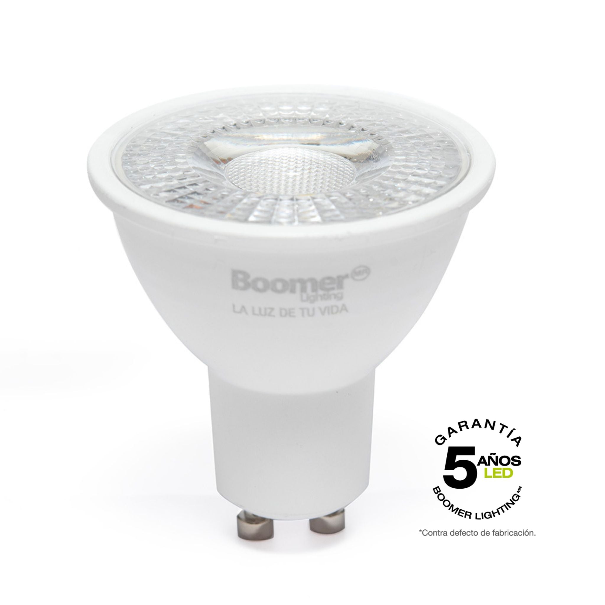 PAQUETE 10 FOCOS LED GU10 6.5W LUZ NEUTRA BASE GU10
