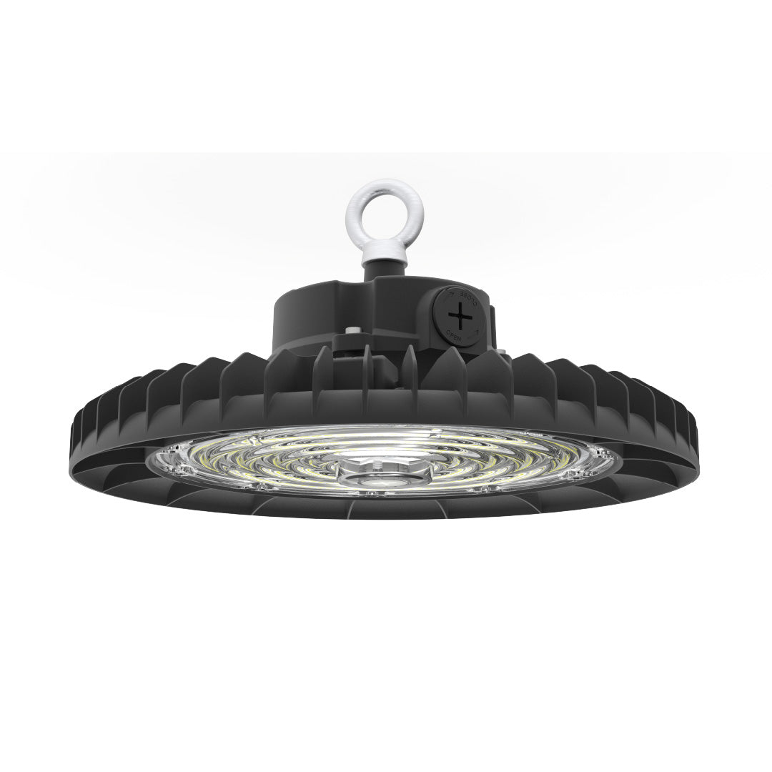 LÁMPARA CAMPANA UFO LED INDUSTRIAL VERSA 150W CCT, AJUSTABLE