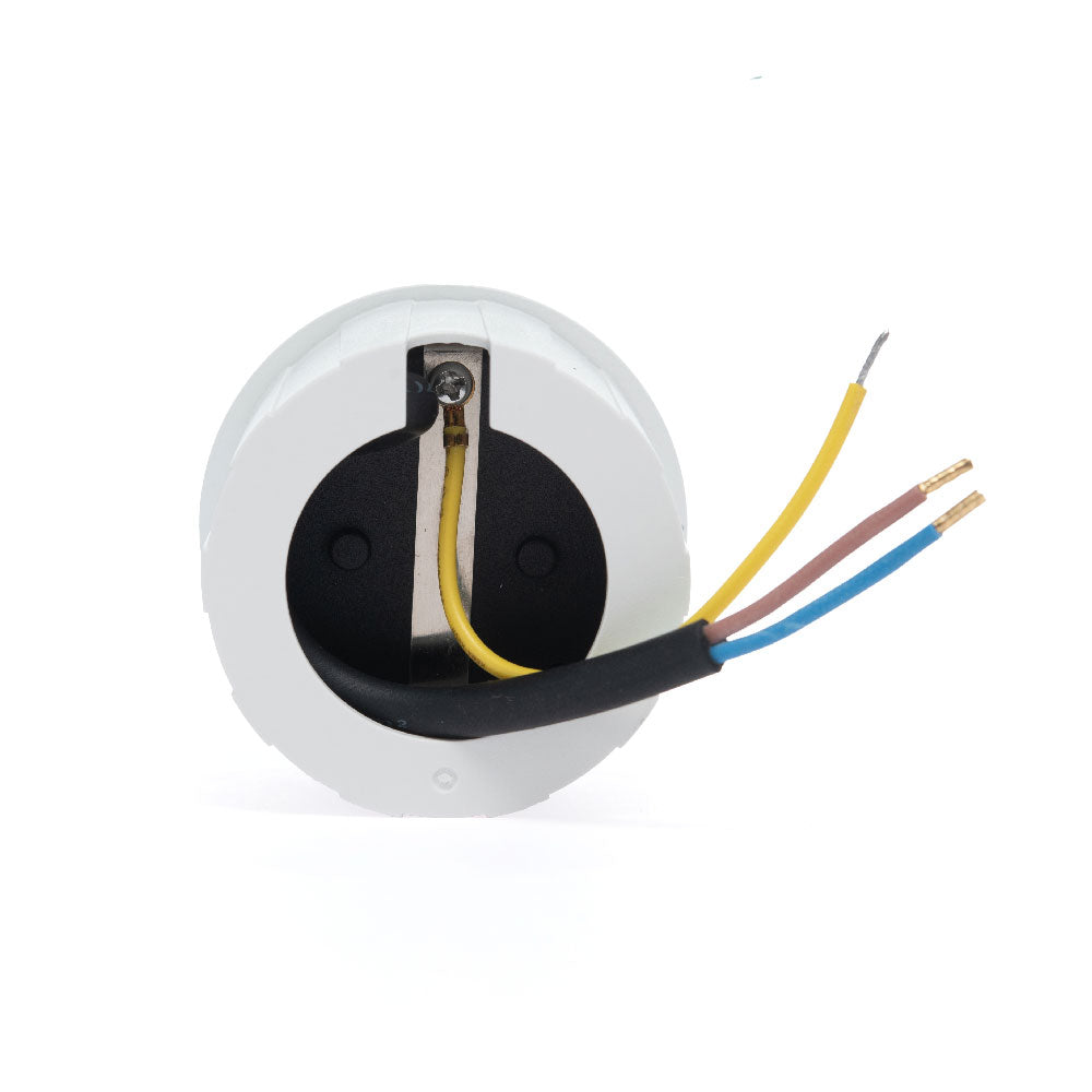 LÁMPARA DE CORTESÍA EMPOTRABLE BLANCO DT, 3W, 3000K, IP65